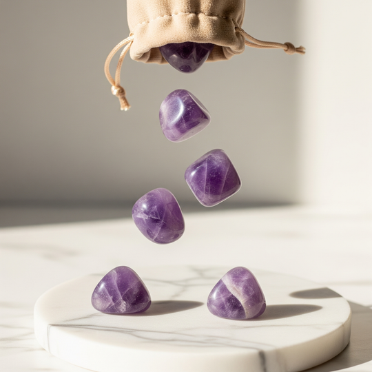 Ametyst „Harmonia” - kamień spokoju.