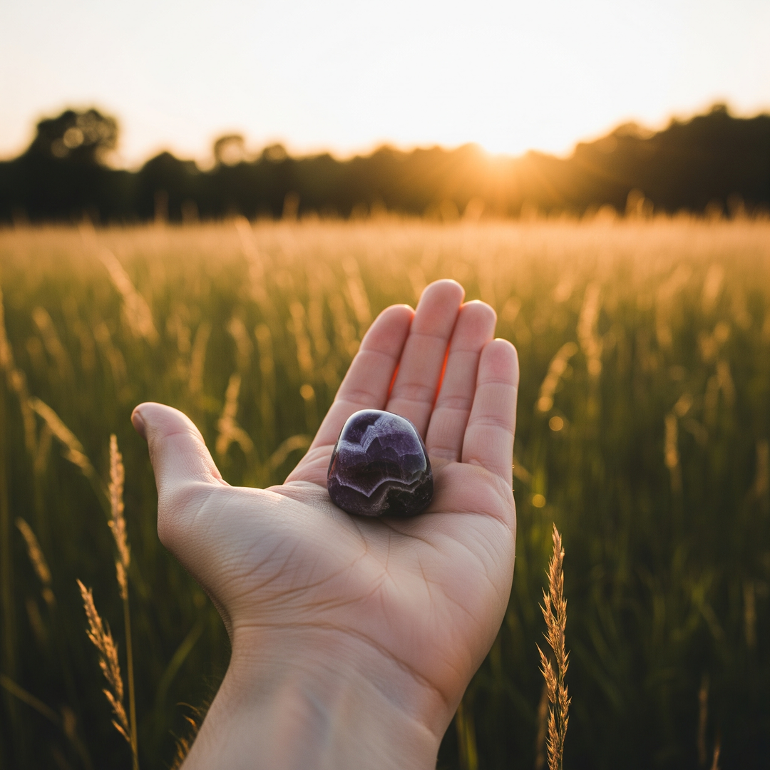 Ametyst „Harmonia” - kamień spokoju.