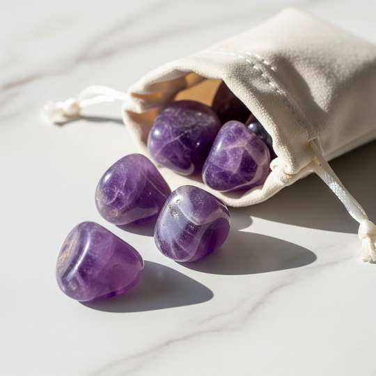 Ametyst „Harmonia” - kamień spokoju.