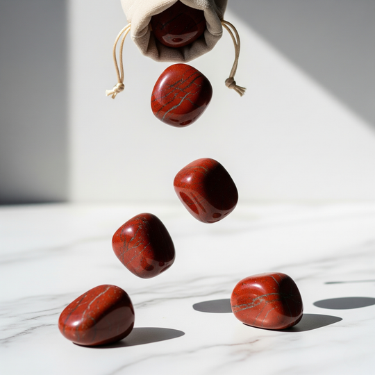 Czerwony Jaspis „Chęć życia” - Kamień motywacji i wewnętrznej dyscypliny