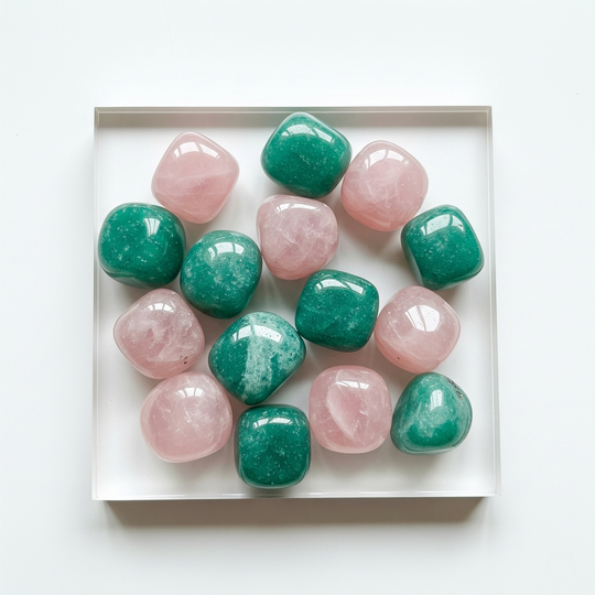 „Niegasnący Blask” – zestaw kamieni na wieczną młodość i piękny wygląd