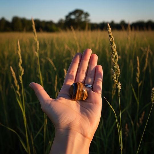 Tygrysie Oko „Odwaga” – kamień na pewność siebie i odwagę