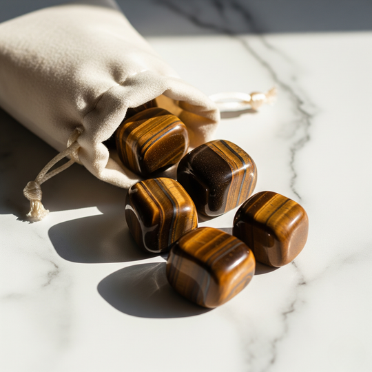 Tygrysie Oko „Odwaga” – kamień na pewność siebie i odwagę