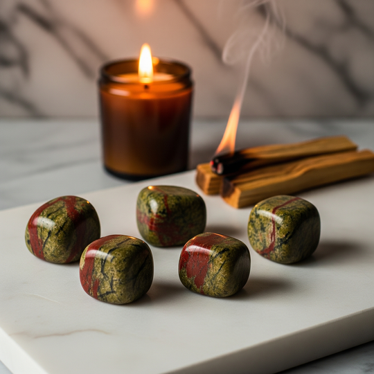 Unakit „Początek wszystkiego” - kamień na narodziny dziecka