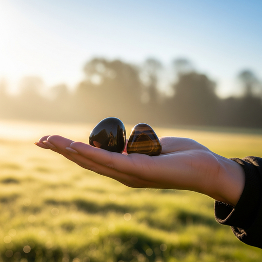 „Ciemność, Której Się Nie Boję” - zestaw kamieni ochronnych