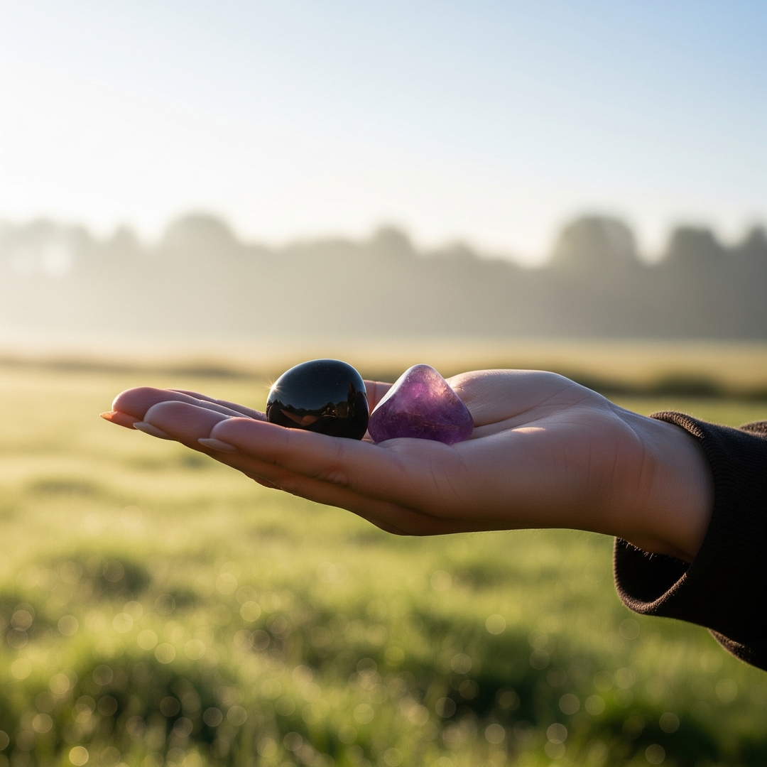 „Pewność każdego kroku” - zestaw kamieni na bezpieczne podróże