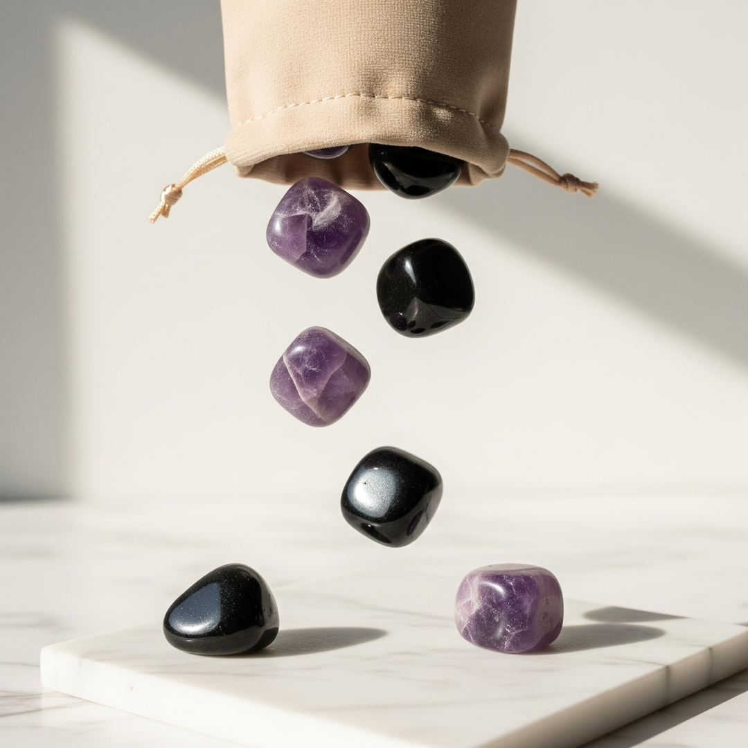 „Pewność każdego kroku” - zestaw kamieni na bezpieczne podróże