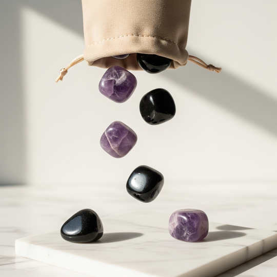 „Pewność każdego kroku” - zestaw kamieni na bezpieczne podróże