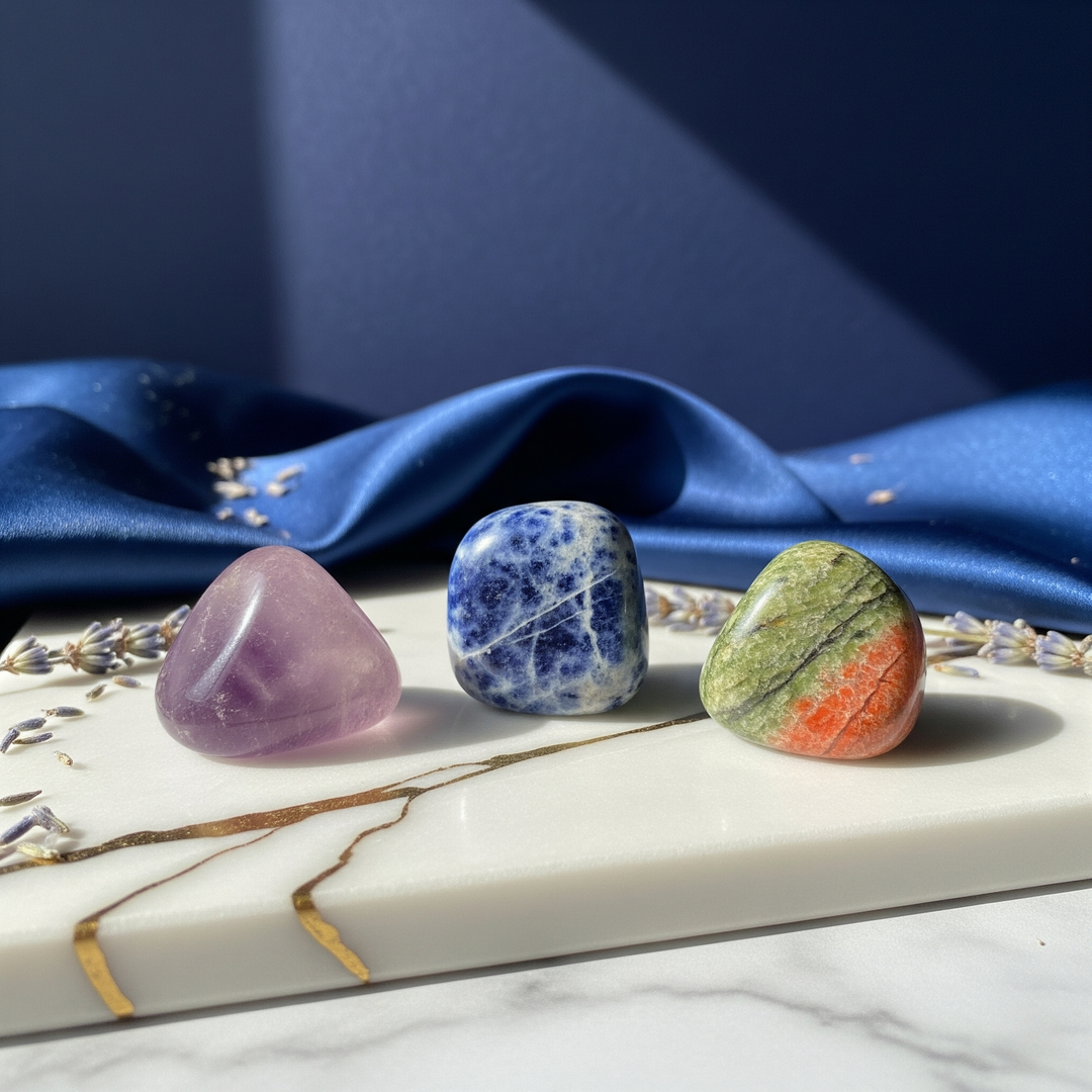 „Pomocna Dłoń” - zestaw trzech kamieni na wsparcie psychiczne