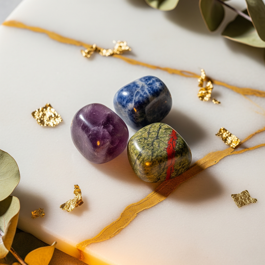 „Pomocna Dłoń” - zestaw trzech kamieni na wsparcie psychiczne