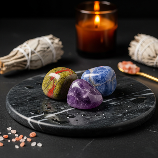 „Pomocna Dłoń” - zestaw trzech kamieni na wsparcie psychiczne